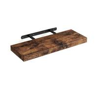 Mensola da parete in legno naturale per carichi pesanti galleggianti scaffali in legno per case decorazioni bagno cucina esposizione rurale scaffali decorativi camera da letto