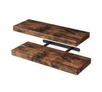 Mensola da parete in legno naturale per carichi pesanti galleggianti scaffali in legno per case decorazioni bagno cucina esposizione rurale scaffali decorativi camera da letto