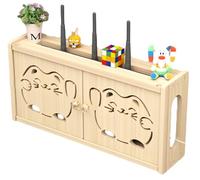 Mensola Da Parete Per Router Wi-Fi, Contenitore Per Tv, Lettori Dvd E Console Di Gioco(A/24 * 71 * 11.5cm)