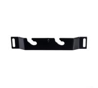 Mensola da parete per soundbar per staffe serie HW e AH61, staffa in metallo resistente per installazione sicura della barra audio a parete, design salvaspazio, nero