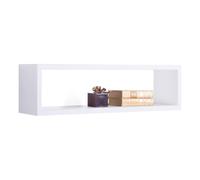 MENSOLA DA PARETE RETTANGOLARE VARI COLORI 60X17 CM MOD. REGOLO