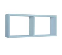 MODULARREDO | MORGANA Mensola da Muro, Libreria Sospesa, Libreria da Parete, Scaffale da Parete, Blu Baltico, 70x30 p15.5 cm - Made in Italy