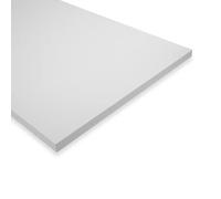 Mensola Da Parete Squadrata Bianco Ciliegio Noce Rovere Grigio Olmo 60 - 120 cm