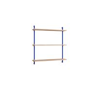 Mensola da Parete Standard Rovere/Blu Scuro
