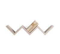 MODULARREDO | SAETTA Mensola da Muro, Mensola Cameretta, Mensola da Parete, 57x11 p15.5 cm, Rovere Sagerau - Made in Italy