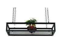 Mensola da soffitto da appendere, regolabile, galleggiante, per bar, negozio di fiori, balcone