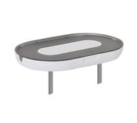 Mensola di uscita in plastica impermeabile si installa facilmente senza forare l'organizer per la cucina, il bagno e la camera da letto