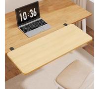 Mensola ergonomica da scrivania con supporto per gomiti, design senza fori, per uso domestico e domestico, altezza regolabile, soluzione Space-Sag per un maggiore comfort