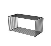 Mensola Estensibile Panton Wire 05 - Nera 70 cm x 34,8 cm