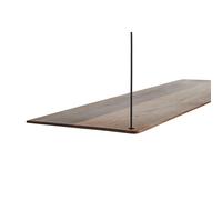 Mensola Extra Woud Stedge in Rovere Affumicato 80 cm