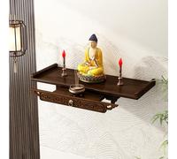 Mensola For Statua Del Buddha A Parete,Tavolo D'altare,Posizionamento Del Santuario Da Tavolo,Urna Cremazione Di Animali Domestici,Statua Del Buddha Guanyin(Wall-mounted,S)