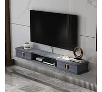 Mensola galleggiante a parete mobile TV Router Set Top Box Sky Box CD DVD Lettori DVD Cornici per Foto Mensola TV Console TV Mensola Merci Rack