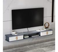 Mensola galleggiante a parete mobile TV Router Set Top Box Sky Box CD DVD Lettori DVD Cornici per Foto Scaffale per giocattoli Libreria Supporti TV Console TV Mensola per merci