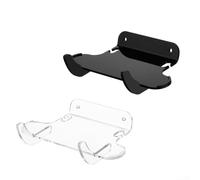 Mensola galleggiante in acrilico per altoparlante Beats Pill 2024 ottimizzato per l'installazione a parete in unità a noleggio dove è consentita la foratura (trasparente)