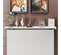Mensola galleggiante per termosifone, senza foratura, design anti-fumo, in lega di alluminio per massimizzare lo spazio nella decorazione e nella conservazione della casa