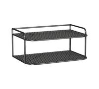 Mensola Galleggiante Ripiano in Ferro Porta Router Elementi Multifunzione Due