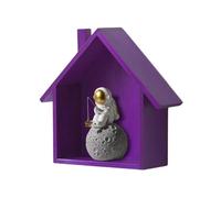 Mensola in legno per la casa, adorabile mensola da appendere, in stile rustico, organizer da parete per la casa, piccola mensola montata per la camera dei bambini, la cameretta dei bambini e lo spazio