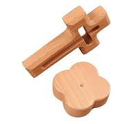 Mensola in Tessuto in Legno - Beech Comfort Black, Pocket Holding, Ornamento | Legno Prima Eucaristia, Sconto Diplomi Di Baby-Shower O Esami Importazione