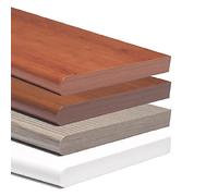 MENSOLA IN TRUCIOLARE AMICA 80 x 25 x 2.5 - bianca
