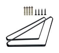 Mensola industriale in metallo supporti 8in x 8in per libri piante espositore ut