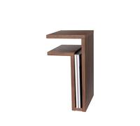 Mensola Maze F-Shelf Sinistra Noce