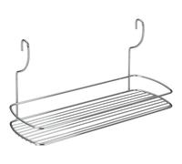 Mensola media a 1 piano linea Lonardo 19 cm x 35 cm x 13 cm Cromato