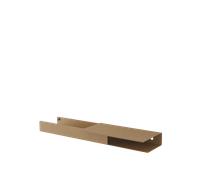 Mensola Muuto Folded 62x5,4 Arancione Bruciato