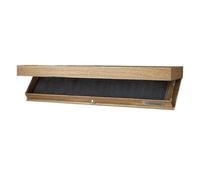 Mensola nascosta per armi da fuoco, mensola nascosta Wandplank Met Geheim Vak, parete con scomparti segreti, occultamento da parete in legno, compatto, con porta trappola, sicura e sicura