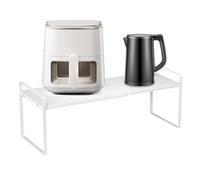 Mensola per armadio estensibile - Mensola da bancone da cucina - organizer per mensole da cucina - supporto estensibile per bancone del microonde - ripiano per lavello regolabile - supporto