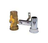MENSOLA PER CONTATORE GAS C/RUBINETTO 1" x 1"1/4