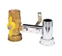 Mensola per contatore Gas Ferrari con valvola e tassello 040101