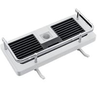 Mensola per doccia a parete regolabile cestello portaoggetti per cucina da bagno