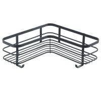 Mensola per doccia metaltex origin lava angolare a l con fissaggio a u