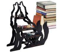 Mensola per esposizione di cristalli, Mensola per cristalli Organizer per | Visualizza per la decorazione domestica da scrivania Camera da Soggiorno Ufficio Vanità Espositore da t