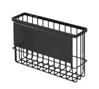 Mensola per frigorifero - supporto per frigorifero | organizer magnetico per congelatore | cestino portaoggetti multifunzionale, portaspezie per cucina, lavanderia, porta armadio 38 x 19 x 1