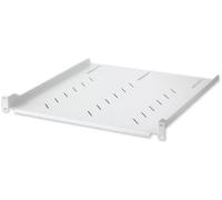 Techly Mensola per Rack 19'' 470 mm 1U Grigia 4 punti