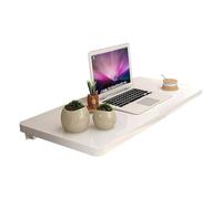 Mensola pieghevole a parete con staffe Tavolo pieghevole con ribaltina for cucina, sala da pranzo, scrittura, scrivania da parete salvaspazio for laptop, design compatto e pieghevole(L70xW40cm/L28xW16
