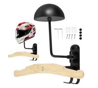 Mensola portaoggetti per equipaggiamento moto, gancio per display a parete - grucce con buona capacità di carico per cinture, chiavi, cappelli, maglie, guanti, gilet