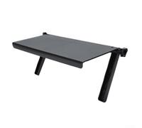 Mensola portaoggetti regolabile in altezza per TV per organizzare vari oggetti come libri, dispositivi di gioco e attrezzature da ufficio, soluzione compatta (L)