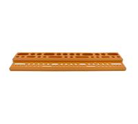 Mensola portautensili L 615 x P 140 x H 39 mm Giallo melone