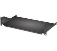 Mensola Rack 19" 400mm 2U Nera RAL9005 Carico 22kg - Intellinet I-CASE TRAY-400BKC