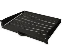 Ripiano Per Armadi Rack Estraibile 2U 367Mm Per Montanti Frontali Digitus Nero