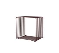Mensola Singola Panton Wire 07 - Nero Rosso 34,8 cm x 25,7 cm