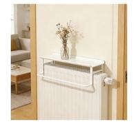 Mensola Sopra Termosifone, Mensola Termosifone Senza Foratura Bordi Arrotondati per Case, Appartamenti, Ripostiglio e Decorazione(22.83in/58cm)