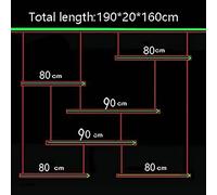 Mensola sospesa a soffitto Mensole sospese con corda di canapa - Libreria a soffitto retrò in legno, supporto per decorazioni da parete vintage, espositore divisorio per soggiorno/sala espositiva