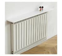 Mensola sospesa moderna anti-fumo antipolvere per piante - Elegante scaffale da parete in legno per casa, hotel, asilo, ideale per radiatori, 130 x 16 x 2,2 cm