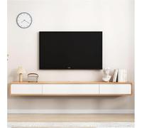 Mensola sospesa per TV con cassetti, console multimediale per intrattenimento per soggiorno e camera da letto