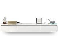 Mensola sospesa per TV con cassetti, console multimediale per intrattenimento per soggiorno e camera da letto