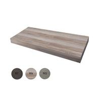 MENSOLA SOSPESA TOP SENZA FORI Rovere Nodi cm 90x51x8.7 Mobili Bagno Legno