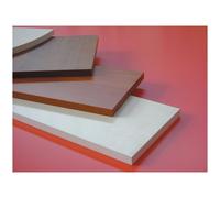 Mensola squadrata bianca cm.120x20x1,8 - 5 pz